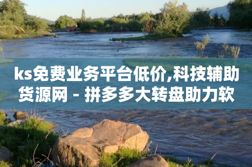 ks免费业务平台低价,科技辅助货源网 - 拼多多大转盘助力软件 - 电商表格一件下单怎么做