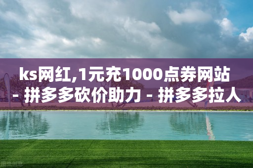 ks网红,1元充1000点券网站 - 拼多多砍价助力 - 拼多多拉人卡密网-第1张图片-靖非智能科技传媒