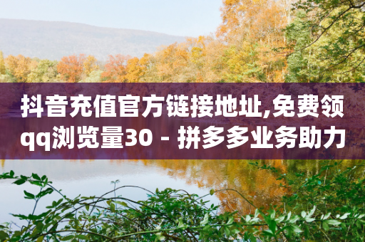 抖音充值官方链接地址,免费领qq浏览量30 - 拼多多业务助力平台 - 拼多多提现600元最后一分技巧