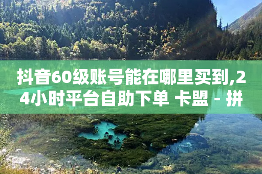 抖音60级账号能在哪里买到,24小时平台自助下单 卡盟 - 拼多多免费助力 - 拼多多吞刀会恢复吗