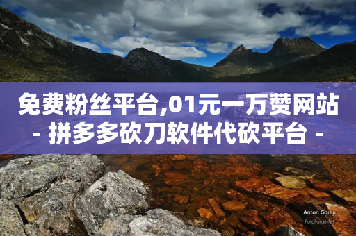 免费粉丝平台,01元一万赞网站 - 拼多多砍刀软件代砍平台 - 拼多多后面全是锦鲤怎么办