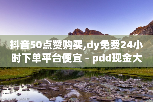 抖音50点赞购买,dy免费24小时下单平台便宜 - pdd现金大转盘助力网站 - dy24小时自助下单软件