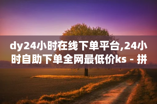 dy24小时在线下单平台,24小时自助下单全网最低价ks - 拼多多互助 - 拼多多电铺都有自已的产品吗