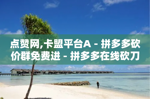 点赞网,卡盟平台A - 拼多多砍价群免费进 - 拼多多在线砍刀