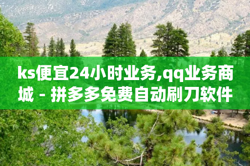 ks便宜24小时业务,qq业务商城 - 拼多多免费自动刷刀软件 - 拼多多如何设置定制商品