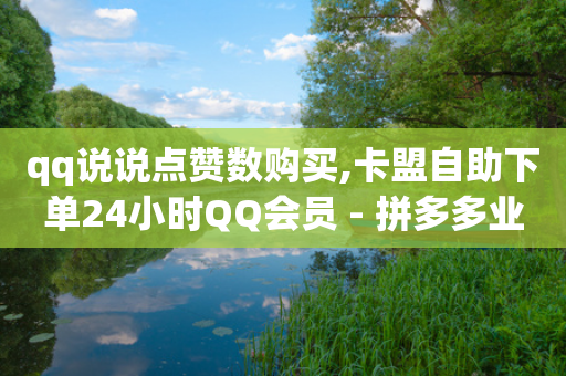 qq说说点赞数购买,卡盟自助下单24小时QQ会员 - 拼多多业务网24小时自助下单 - 做任务赚佣金的软件