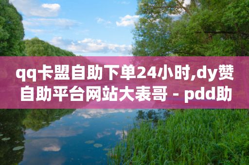 qq卡盟自助下单24小时,dy赞自助平台网站大表哥 - pdd助力购买 - 买多多下载