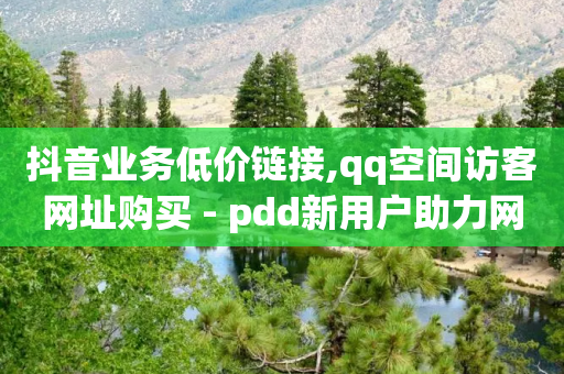 抖音业务低价链接,qq空间访客网址购买 - pdd新用户助力网站 - 拼多多拉5人提现是真的吗