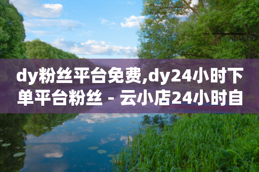 dy粉丝平台免费,dy24小时下单平台粉丝 - 云小店24小时自助下单 - 拼多多助力到元宝了还要多久