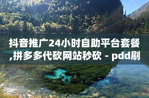 抖音推广24小时自助平台套餐,拼多多代砍网站秒砍 - pdd刷助力软件 - 拼多多助力分几个阶段