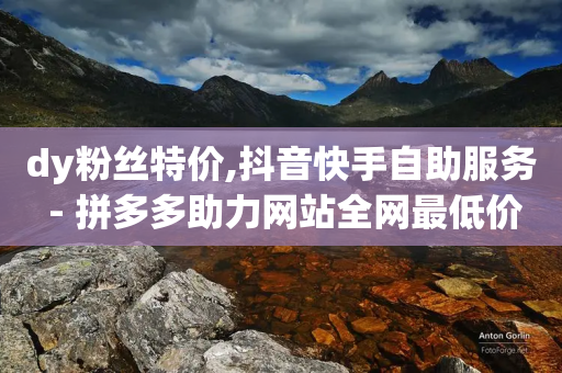 dy粉丝特价,抖音快手自助服务 - 拼多多助力网站全网最低价 - 怎么在拼多多上开无货源店铺-第1张图片-靖非智能科技传媒