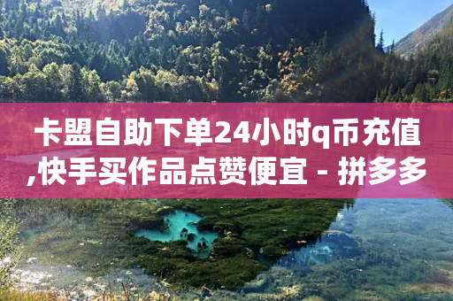 卡盟自助下单24小时q币充值,快手买作品点赞便宜 - 拼多多扫码助力网站 - 拼多多50块钱需要多少人助力-第1张图片-靖非智能科技传媒