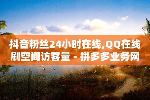 抖音粉丝24小时在线,QQ在线刷空间访客量 - 拼多多业务网24小时自助下单 - 拼多多助力领现金找人-第1张图片-靖非智能科技传媒