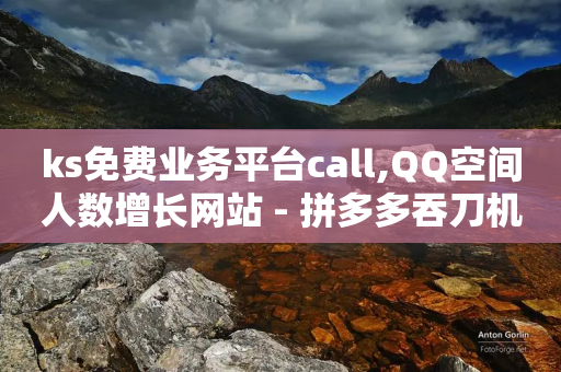 ks免费业务平台call,QQ空间人数增长网站 - 拼多多吞刀机制 - 拼多多大鱼网-第1张图片-靖非智能科技传媒