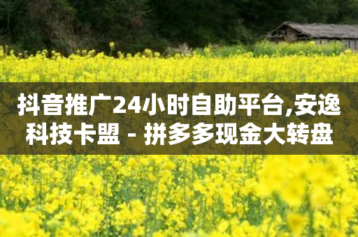 抖音推广24小时自助平台,安逸科技卡盟 - 拼多多现金大转盘刷助力网站免费 - 拼多多真人助力怎么申请