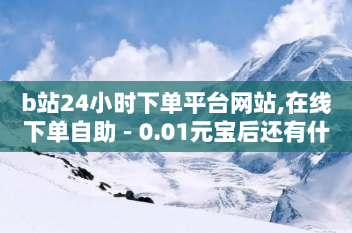 b站24小时下单平台网站,在线下单自助 - 0.01元宝后还有什么套路 - 拼多多头条新闻