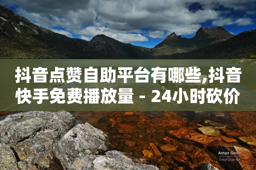 抖音点赞自助平台有哪些,抖音快手免费播放量 - 24小时砍价助力网 - 拼多多砍一刀免费