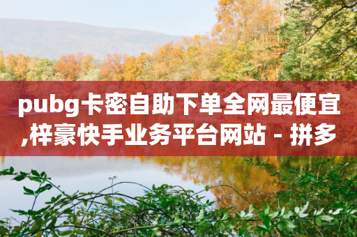 pubg卡密自助下单全网最便宜,梓豪快手业务平台网站 - 拼多多互助网站在线刷0.1 - 拼多多怎么助力8次提现