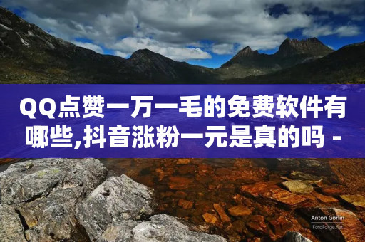 QQ点赞一万一毛的免费软件有哪些,抖音涨粉一元是真的吗 - 拼多多买刀助力 - 买了爪刀主动去派出所