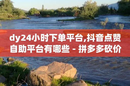 dy24小时下单平台,抖音点赞自助平台有哪些 - 拼多多砍价软件代砍平台 - 拼多多得5件一般要拉多少人-第1张图片-靖非智能科技传媒