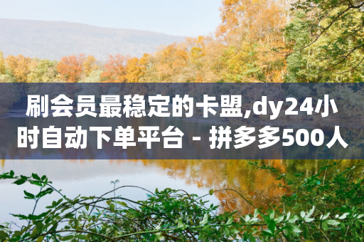 刷会员最稳定的卡盟,dy24小时自动下单平台 - 拼多多500人互助群 - 拼多多抽奖700元有风险吗