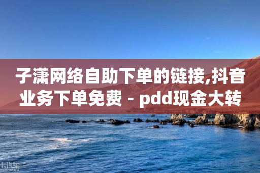 子潇网络自助下单的链接,抖音业务下单免费 - pdd现金大转盘助力网站 - 拼多多50元助力会刷新吗