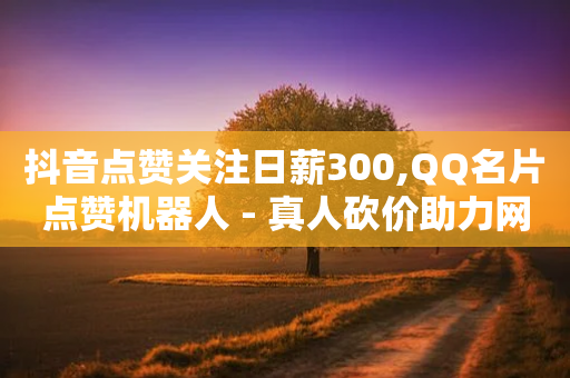 抖音点赞关注日薪300,QQ名片点赞机器人 - 真人砍价助力网 - 拼多多助力v3