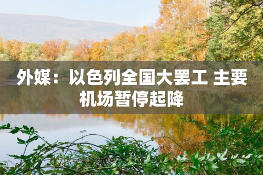 外媒：以色列全国大罢工 主要机场暂停起降-第1张图片-靖非智能科技传媒