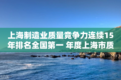 上海制造业质量竞争力连续15年排名全国第一 年度上海市质量金奖获奖名单公布-第1张图片-靖非智能科技传媒