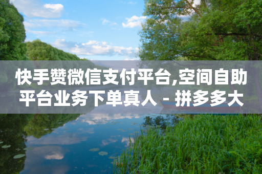 快手赞微信支付平台,空间自助平台业务下单真人 - 拼多多大转盘助力软件 - 拼多多钻石后积分后面是什么