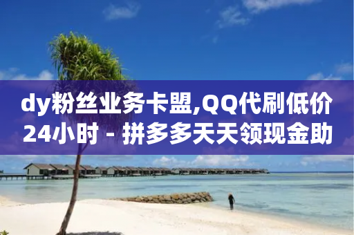 dy粉丝业务卡盟,QQ代刷低价24小时 - 拼多多天天领现金助力 - 拼多多上的客服是商家吗-第1张图片-靖非智能科技传媒