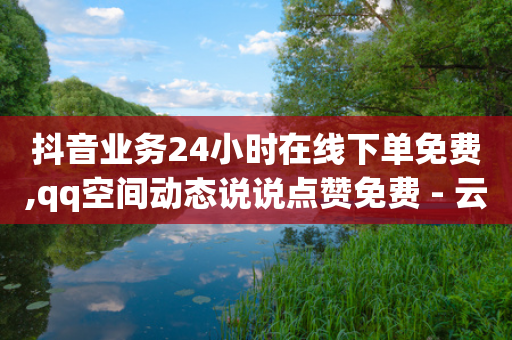 抖音业务24小时在线下单免费,qq空间动态说说点赞免费 - 云小店24小时自助下单 - pdd推金币被吞刀