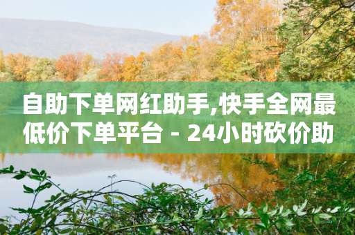 自助下单网红助手,快手全网最低价下单平台 - 24小时砍价助力网 - 拼多多助力曝光-第1张图片-靖非智能科技传媒