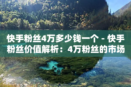 快手粉丝4万多少钱一个 - 快手粉丝价值解析：4万粉丝的市场价格是多少!-第1张图片-靖非智能科技传媒