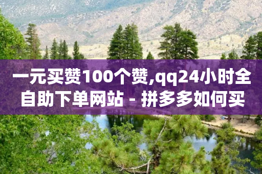 一元买赞100个赞,qq24小时全自助下单网站 - 拼多多如何买助力 - 拼多多业务网站