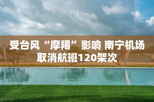 受台风“摩羯”影响 南宁机场取消航班120架次