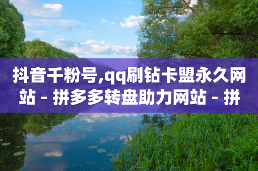 抖音千粉号,qq刷钻卡盟永久网站 - 拼多多转盘助力网站 - 拼多多互助微信群-第1张图片-靖非智能科技传媒