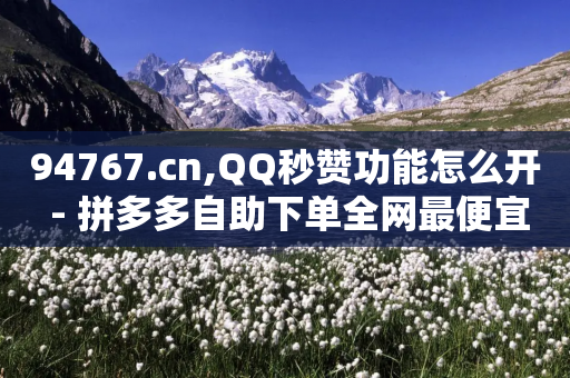 94767.cn,QQ秒赞功能怎么开 - 拼多多自助下单全网最便宜 - 出钱拼多多助力怎么弄