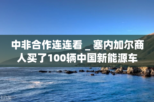 中非合作连连看 _ 塞内加尔商人买了100辆中国新能源车-第1张图片-靖非智能科技传媒