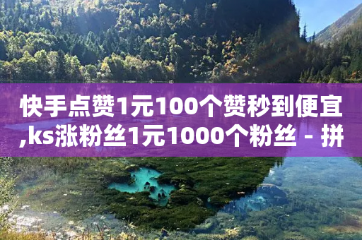 快手点赞1元100个赞秒到便宜,ks涨粉丝1元1000个粉丝 - 拼多多助力机刷网站 - 多多商家客服电话多少