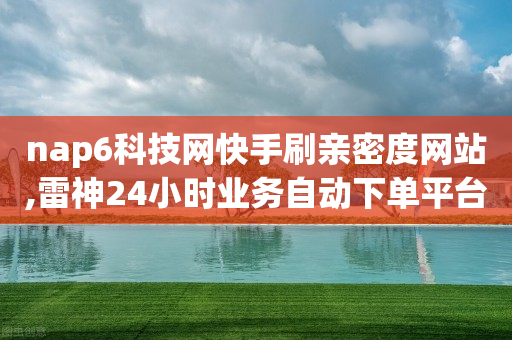 nap6科技网快手刷亲密度网站,雷神24小时业务自动下单平台,最新答案解释落实 _ 3DM72.34.28