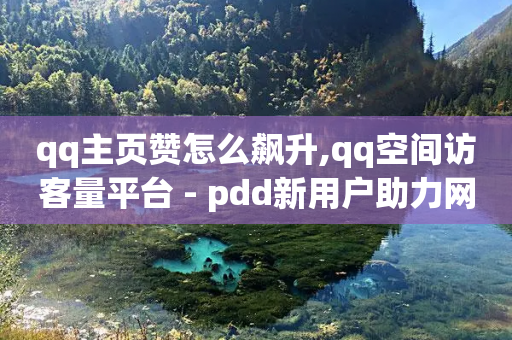 qq主页赞怎么飙升,qq空间访客量平台 - pdd新用户助力网站 - 拼多多元宝是不是最后一步