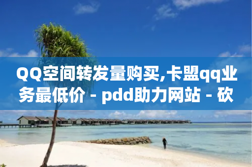 QQ空间转发量购买,卡盟qq业务最低价 - pdd助力网站 - 砍价助力软件app-第1张图片-靖非智能科技传媒