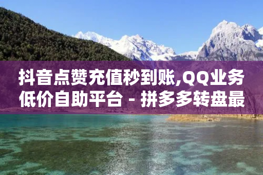 抖音点赞充值秒到账,QQ业务低价自助平台 - 拼多多转盘最后0.01解决办法 - 拼多多助力元宝后面还有啥