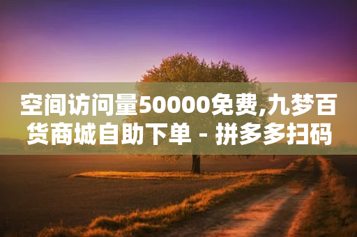 空间访问量50000免费,九梦百货商城自助下单 - 拼多多扫码助力网站 - 自助下单最专业的平台