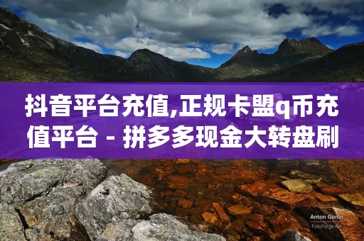 抖音平台充值,正规卡盟q币充值平台 - 拼多多现金大转盘刷助力网站免费 - 多多视频的20元谁领到了