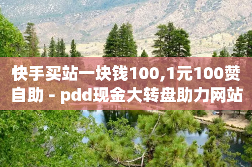 快手买站一块钱100,1元100赞自助 - pdd现金大转盘助力网站 - 拼多多开店真实现状-第1张图片-靖非智能科技传媒