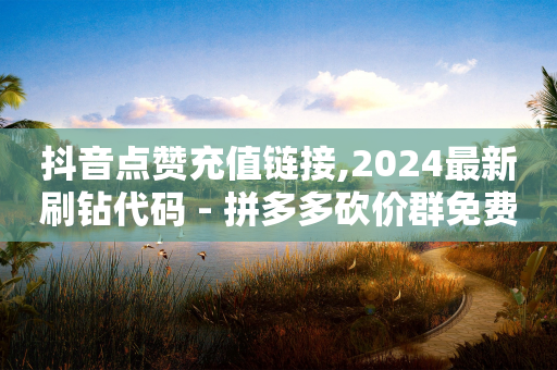 抖音点赞充值链接,2024最新刷钻代码 - 拼多多砍价群免费进 - 拼多多现金大转盘不违规吗-第1张图片-靖非智能科技传媒