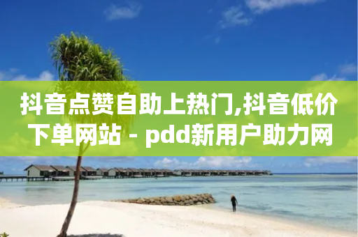 抖音点赞自助上热门,抖音低价下单网站 - pdd新用户助力网站 - 拼多多 现金大转盘