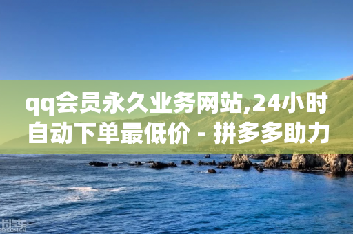 qq会员永久业务网站,24小时自动下单最低价 - 拼多多助力平台 - 拼多多帮好友助力在哪里找到-第1张图片-靖非智能科技传媒